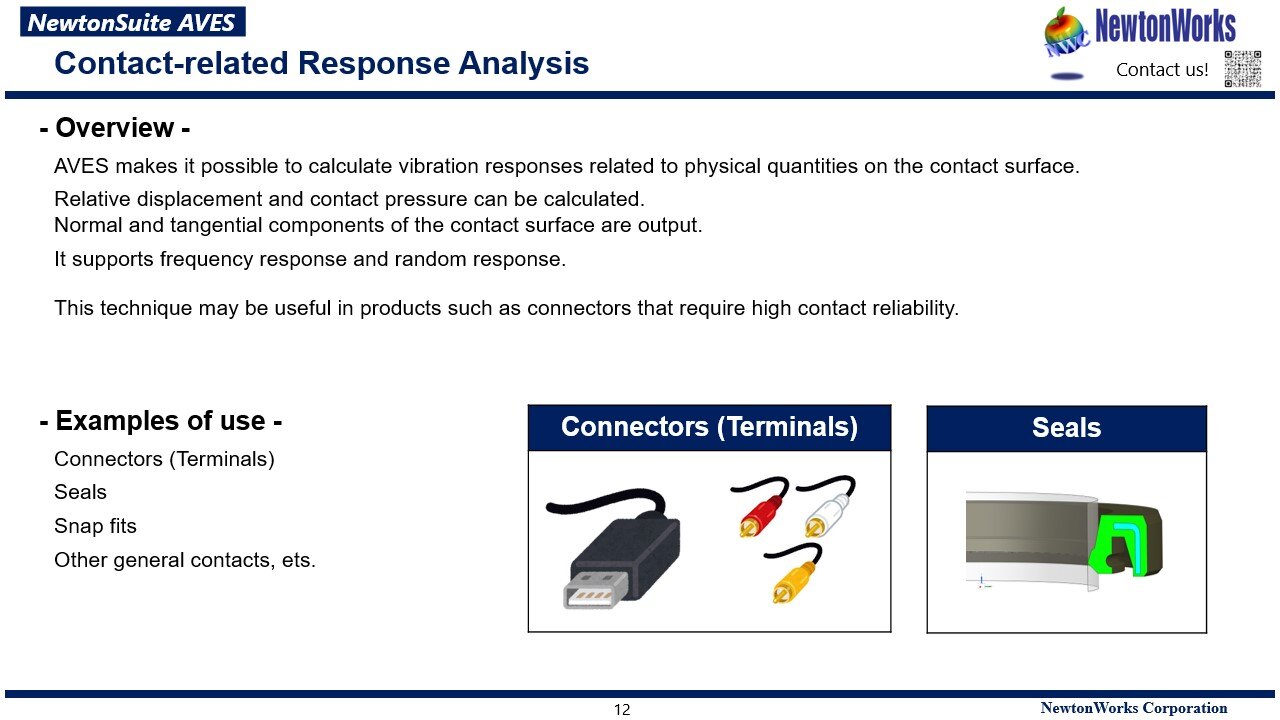 Contact-related Response Analysis